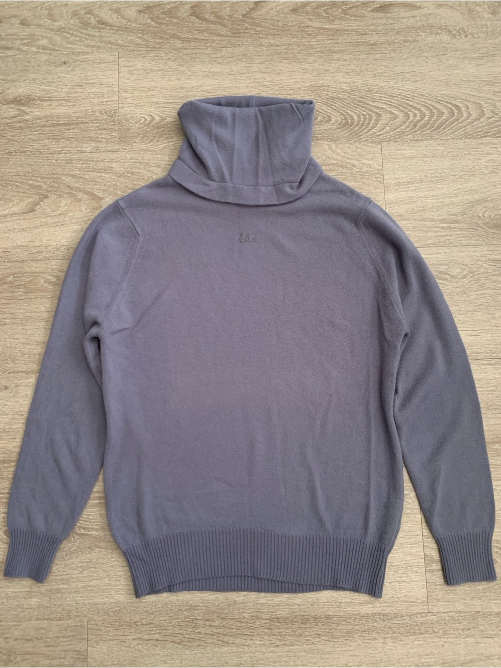 Vintage 1970s Givenchy Sport Gray Turtleneck Size 40
